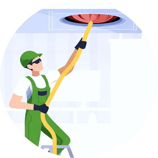 Почистване на въздуховоди